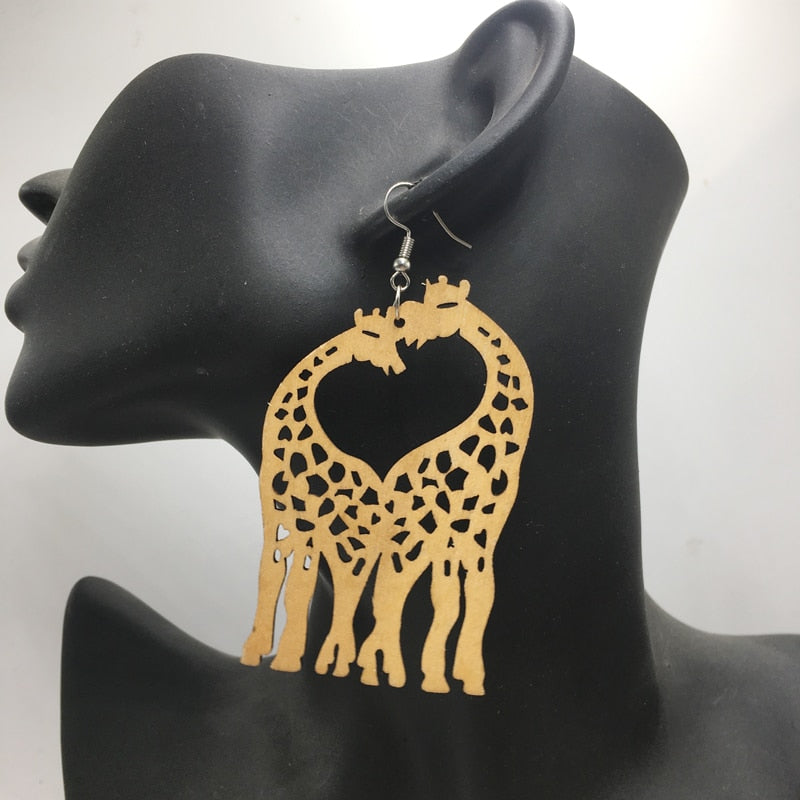 Giraffe Love Earrings